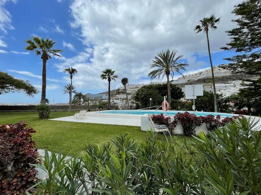 Apartamento Puerto Rico - Primera Linea De Playa Mogán 외부 사진