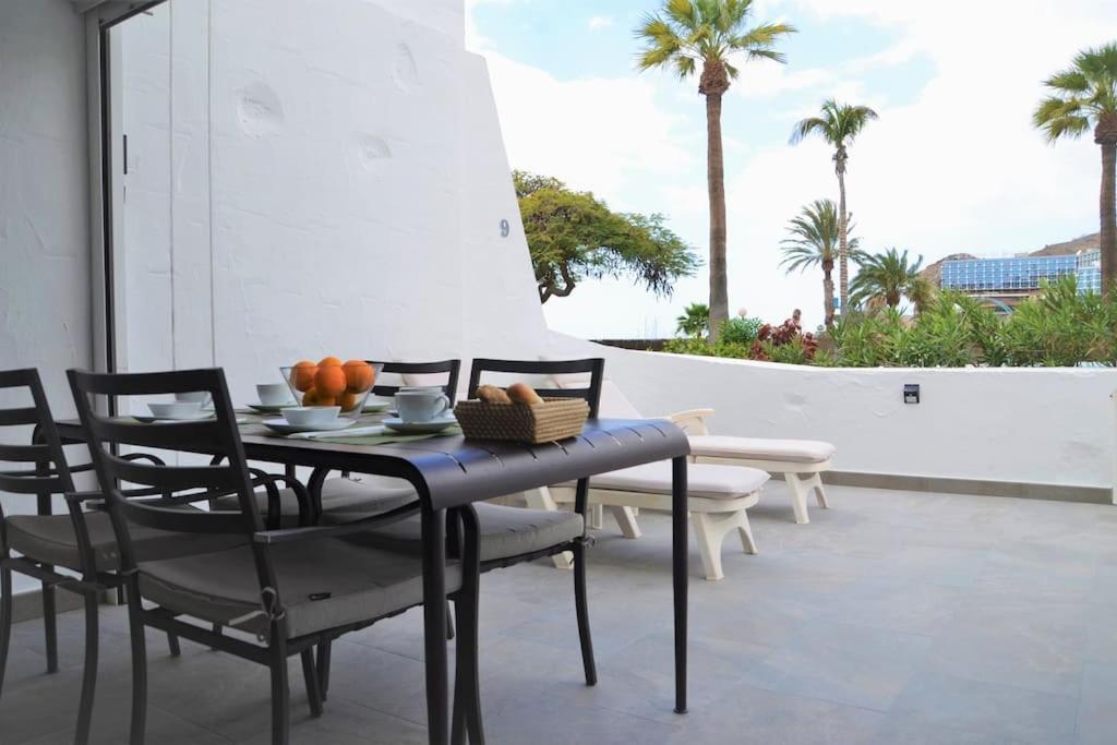 Apartamento Puerto Rico - Primera Linea De Playa Mogán 외부 사진